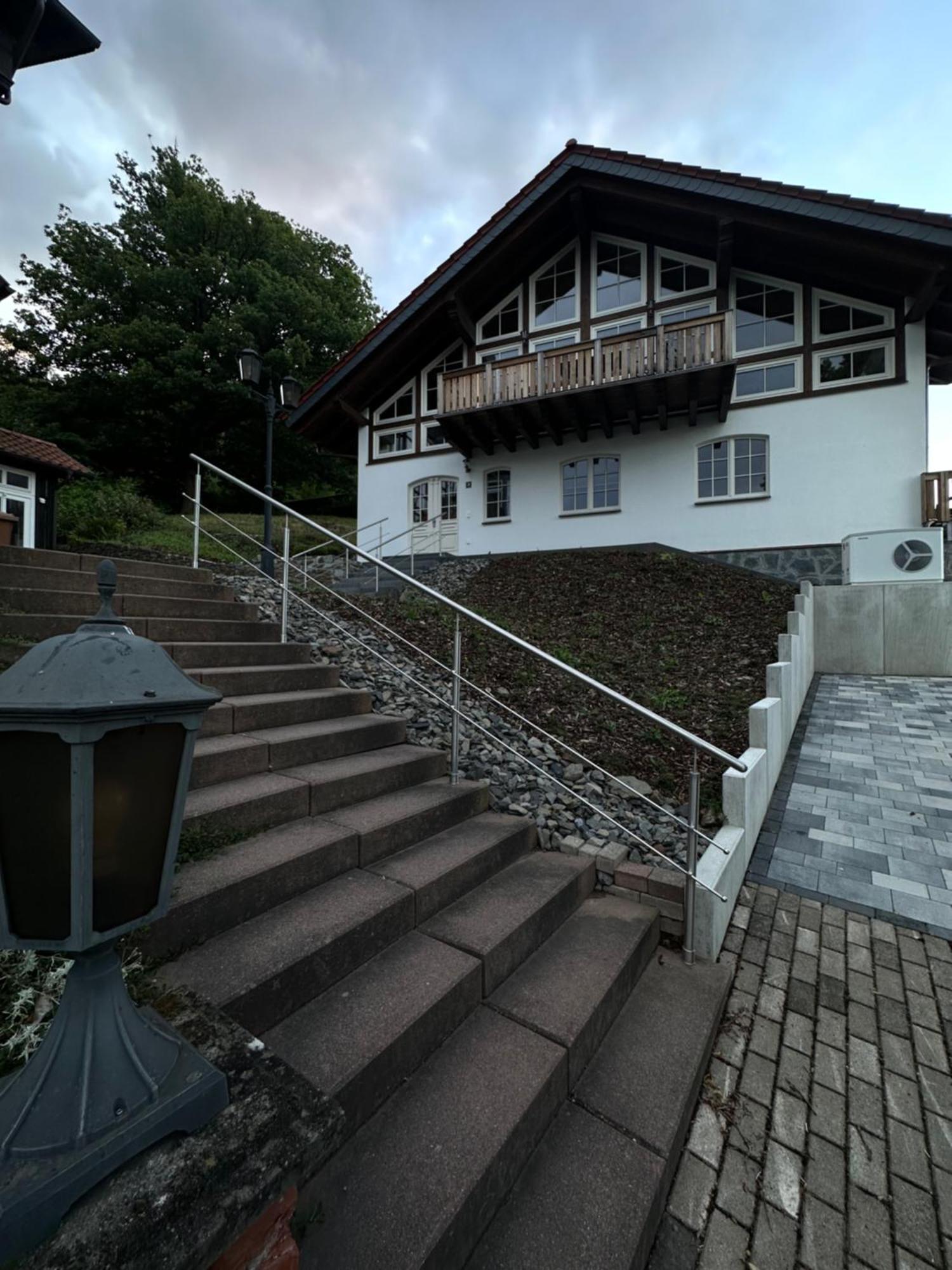 Ferienwohnung Blick Thyratal Stolberg i. Harz Extérieur photo